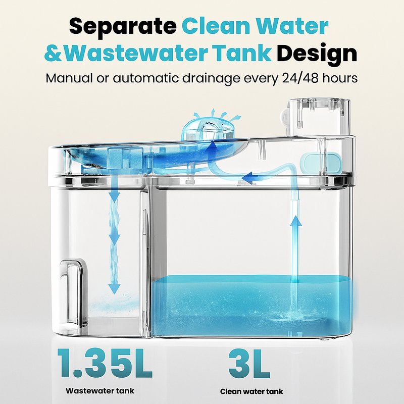 PUREPAW - PET WATER FOUNTAIN